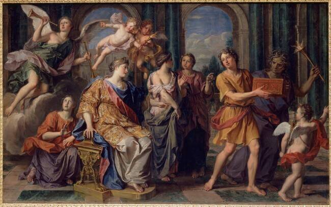 Déjanire envoyant à Hercule la chemise empoisonnée Noël-Nicolas Coypel