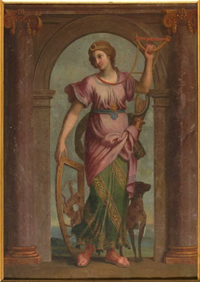 Diane avec le signe du Sagittaire, Novembre François Verdier
