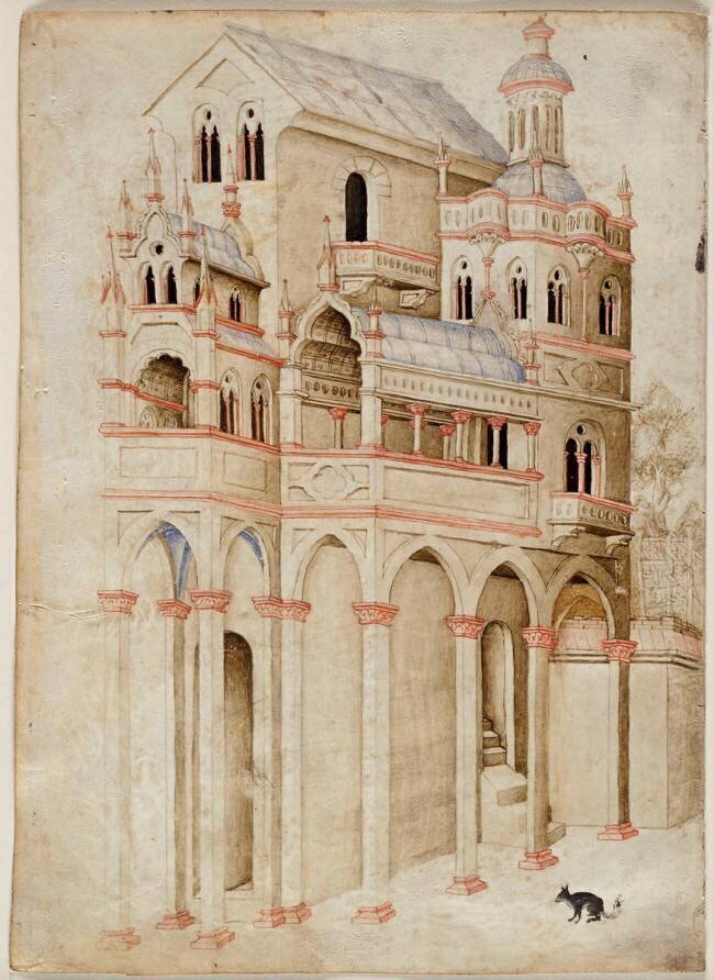 Elément d'architecture Michelino da Besozzo