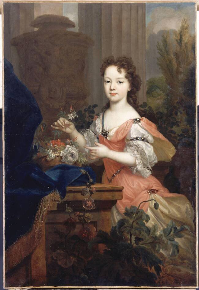 Elisabeth-Charlotte d'Orléans (1676-1744), dite d'abord Mademoiselle de Chartres anonyme