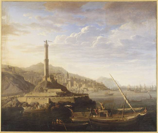 Entrée dans Gênes de l'armée française commandée par le général Miollis, le 24 juin 1800 Jean-François Hue