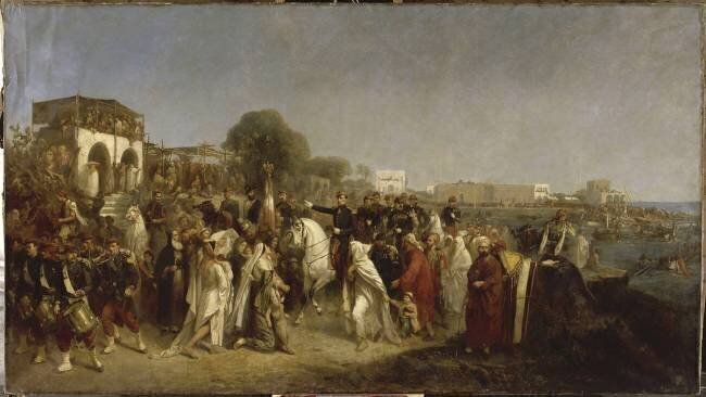 Episode de l'expédition de Syrie en 1860 Jean-Adolphe Beaucé