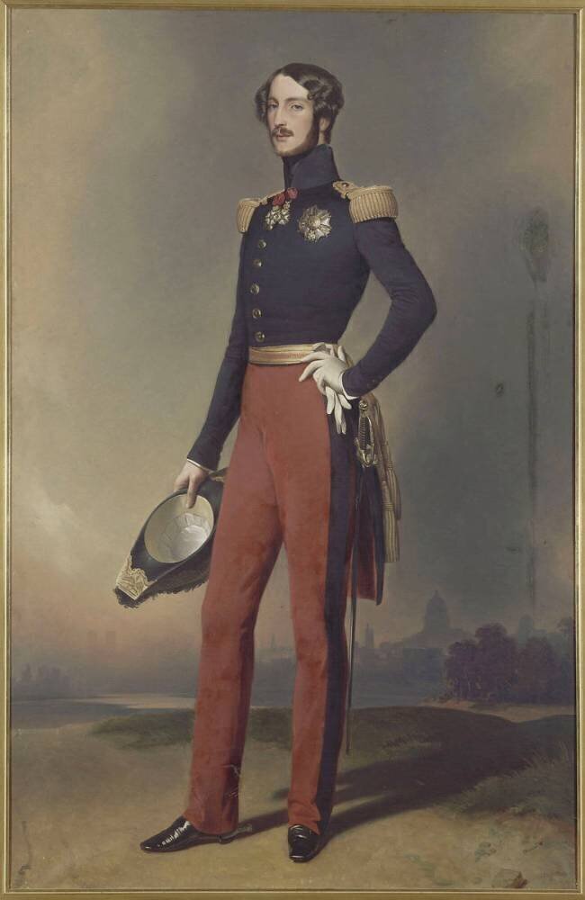 Ferdinand-Philippe-Henri, duc d'Orléans (d'après Franz Xaver Winterhalter) Johann Peter Krafft