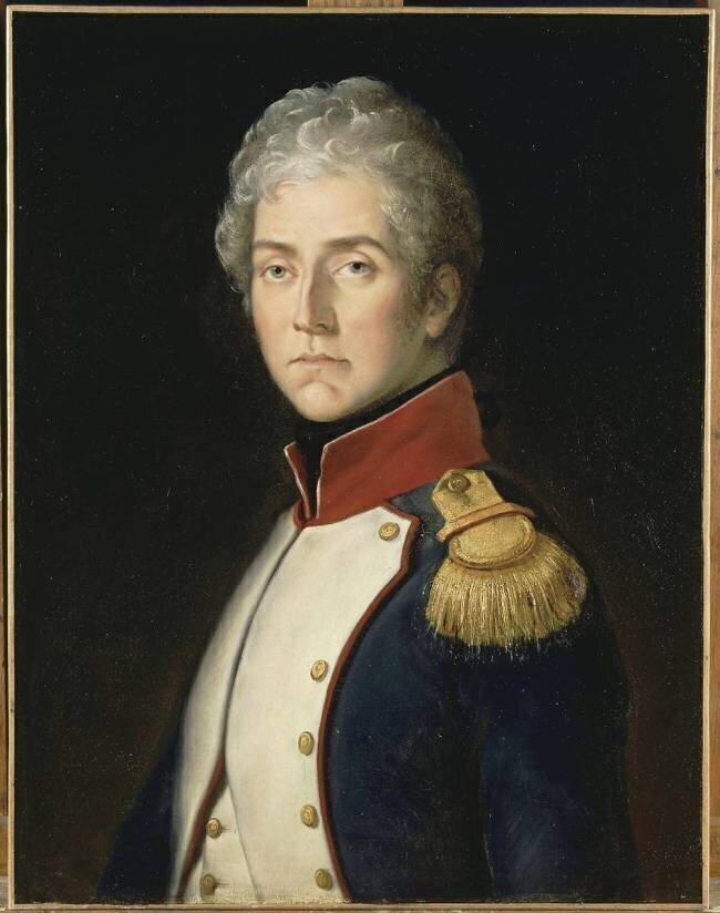 Gabriel-Jean-Joseph Molitor, en uniforme de capitaine au 4e bataillon de Moselle en 1792 (1770-1849) Adolphe Brune