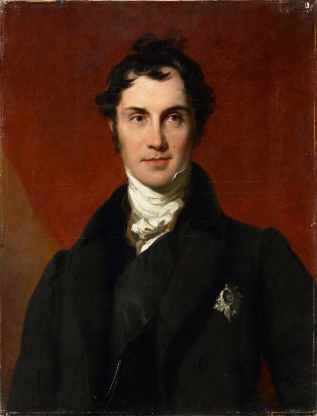 George Hamilton Gordon, 4e comte d'Aberdeen (1784-1860) George Peter Alexandre Healy