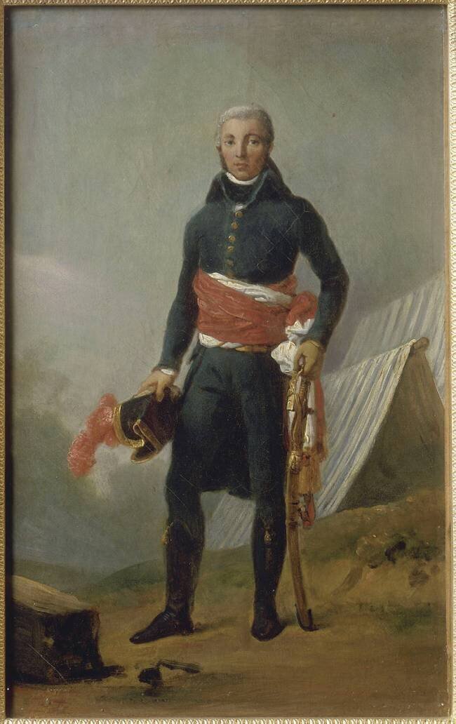 Jean Victor Moreau (1764-1813), général en chef de l'armée du Rhin François Gérard