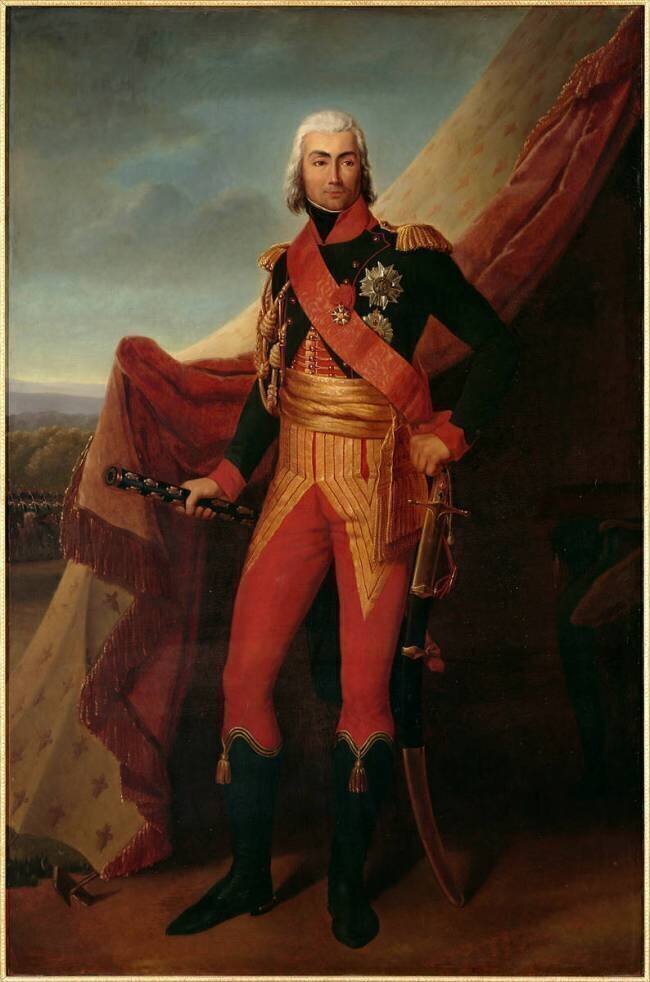 Jean-Baptiste Bessières, duc d'Istries, maréchal de l'Empire en 1804 (1768-1813) Edmond Hédouin
