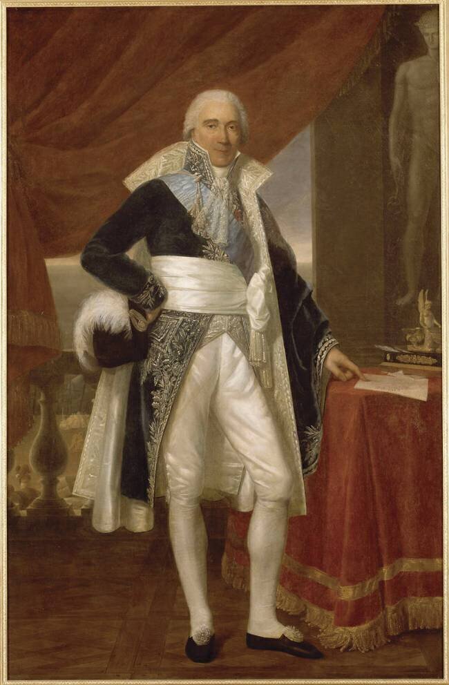 Jean-Baptiste Collin, comte de Sussy, ministre du commerce et des manufactures (1750-1826) Henri-François Riesener