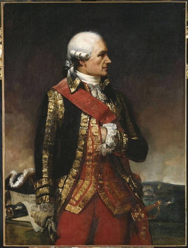 Jean-Baptiste-Donatien de Vimeur (1725-1807), comte de Rochambeau Charles Philippe Larivière