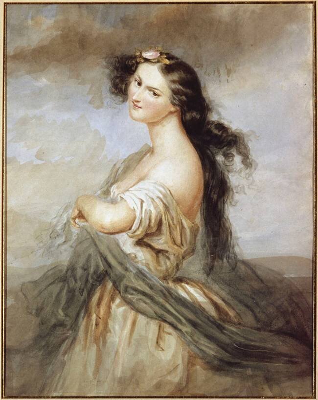 Juliette Drouet (vers 1885) André Charles Voillemot