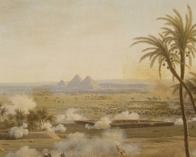 La Bataille des Pyramides, 21 juillet 1798 Louis François Lejeune