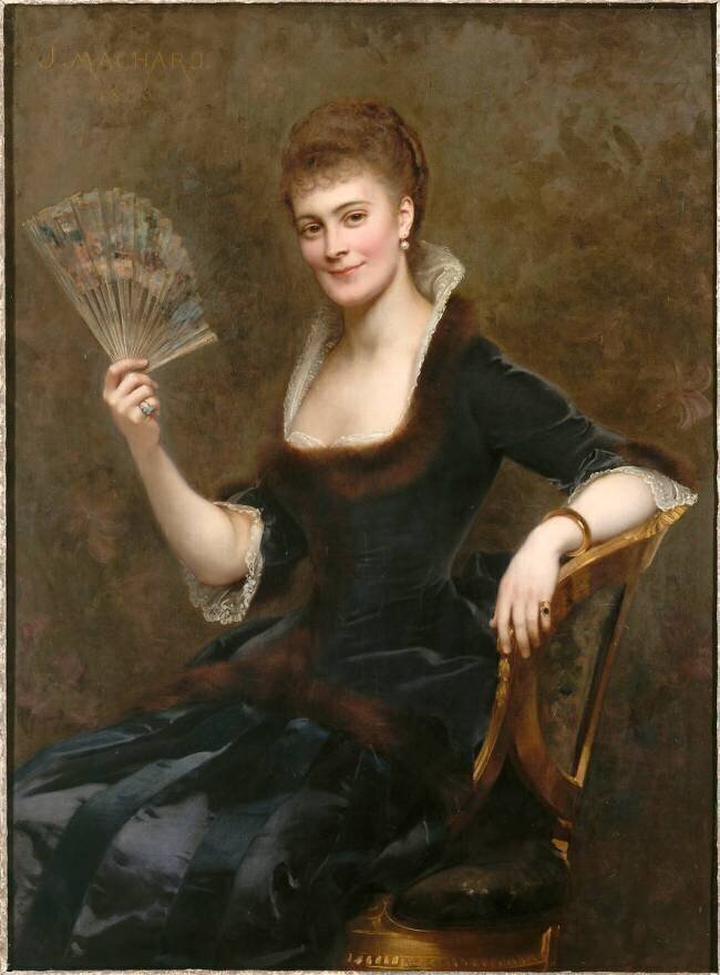 La comtesse Duhesme Jules-Louis Machard