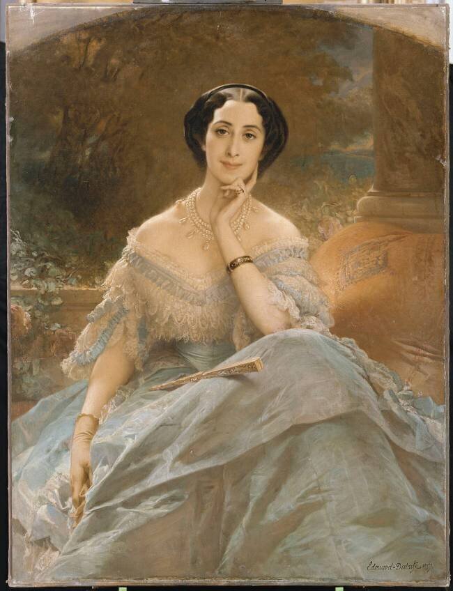 La comtesse Hallez Claparède Edouard-Louis Dubufe