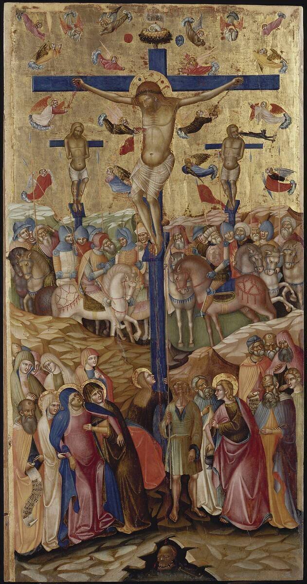 La Crucifixion Maître du Crucifix de Pesaro