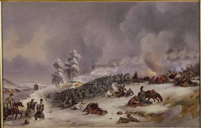 La Division Ricard au combat de Krasnoe le 18 novembre 1812, 9 h. du matin Jean-Antoine-Siméon Fort