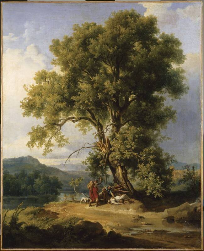 La Femme foudroyée Achille Etna Michallon