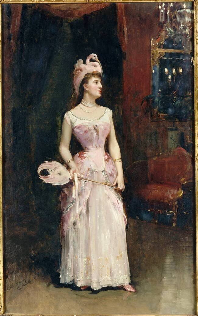 La marquise d'Hervey Saint-Denys Federico de Madrazo y Kuntz