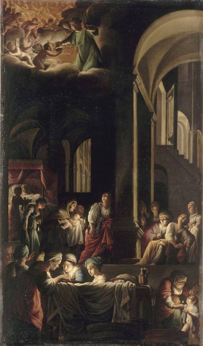 La Nativité de la Vierge Domenico Veneziano