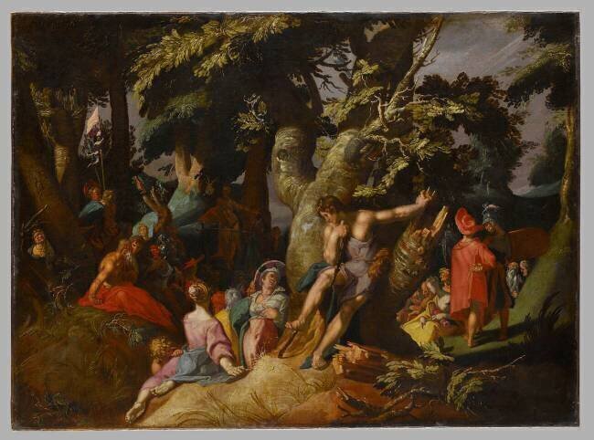 La Prédication de saint Jean-Baptiste Abraham Bloemaert