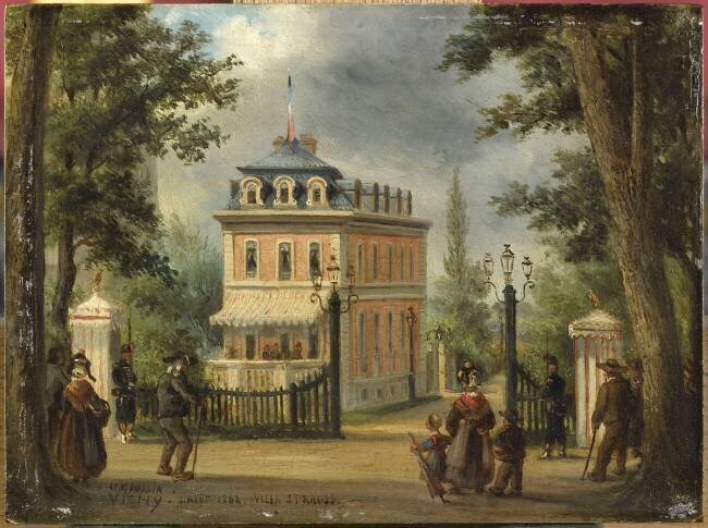 La Villa d'Isaac Strauss à Vichy Louis Moullin