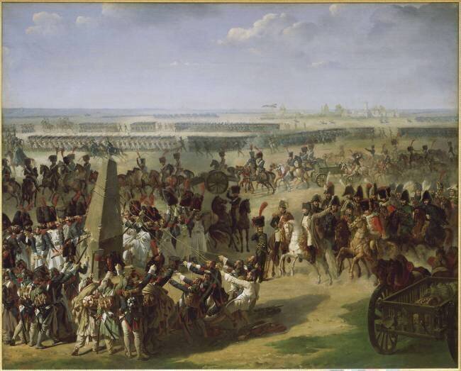 L'Armée française renverse la colonne commémorative de Rossbach, le 18 octobre 1806 Pierre-Auguste Vafflard