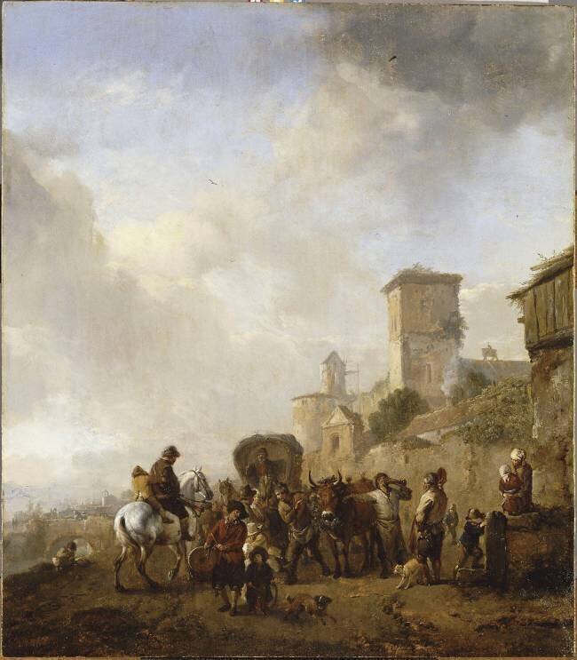 Le Cortège du Boeuf gras Philips Wouwerman