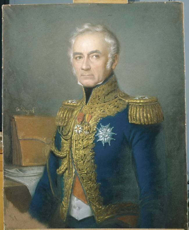 Le général comte C. T. de Montholon (1783-1853) Edouard Pingret