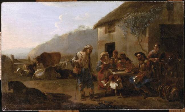 Le mendiant Jan Miel