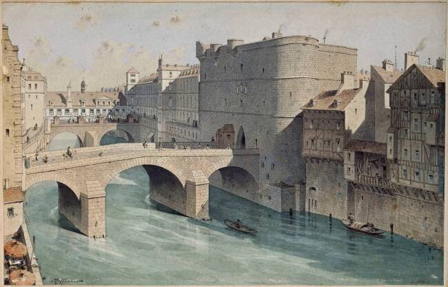 "Le petit Châtelet", 1780 Théodore-Joseph-Hubert Hoffbauer