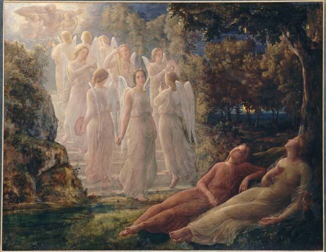 Le Poème de l'âme. L'Echelle d'or Louis Janmot