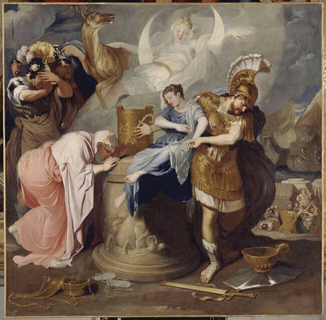Le Sacrifice d'Iphigénie Bertholet Flémal