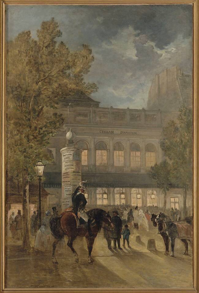 Le théâtre du Gymnase dramatique. Jules Héreau
