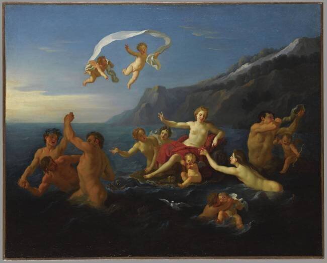 Le Triomphe d'Amphitrite Bon Boullogne l'Aîné
