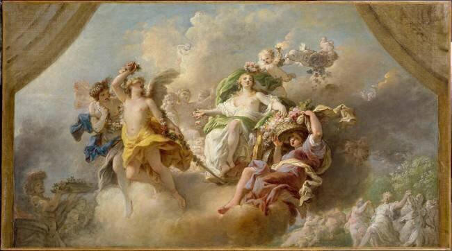 Le Triomphe de Flore Antoine-François Callet