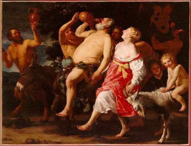 Le Triomphe de Silène Gerrit van Honthorst