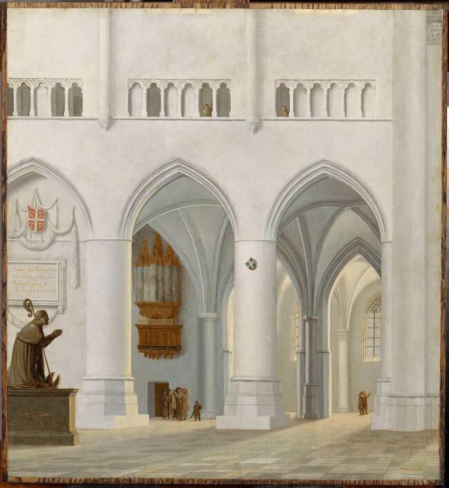 L'Eglise Saint-Bavon de Haarlem Pieter Jansz Saenredam