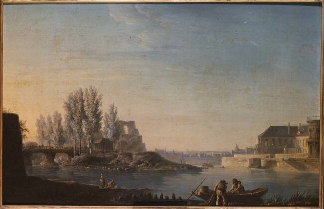 L'île Louviers et la Pointe de l'île de Saint-Louis Alexandre Jean Noël