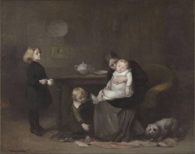 L'enfant malade Eugène Carrière