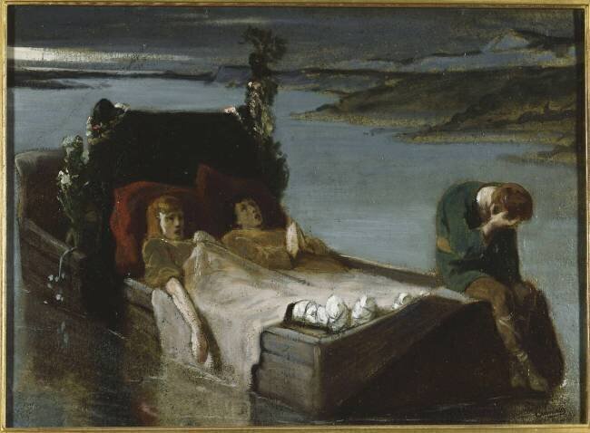 Les énervés de Jumièges Evariste Vital Luminais