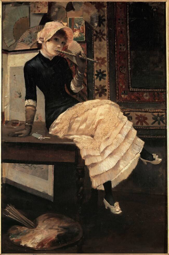 L'espiègle Georges Antoine Rochegrosse