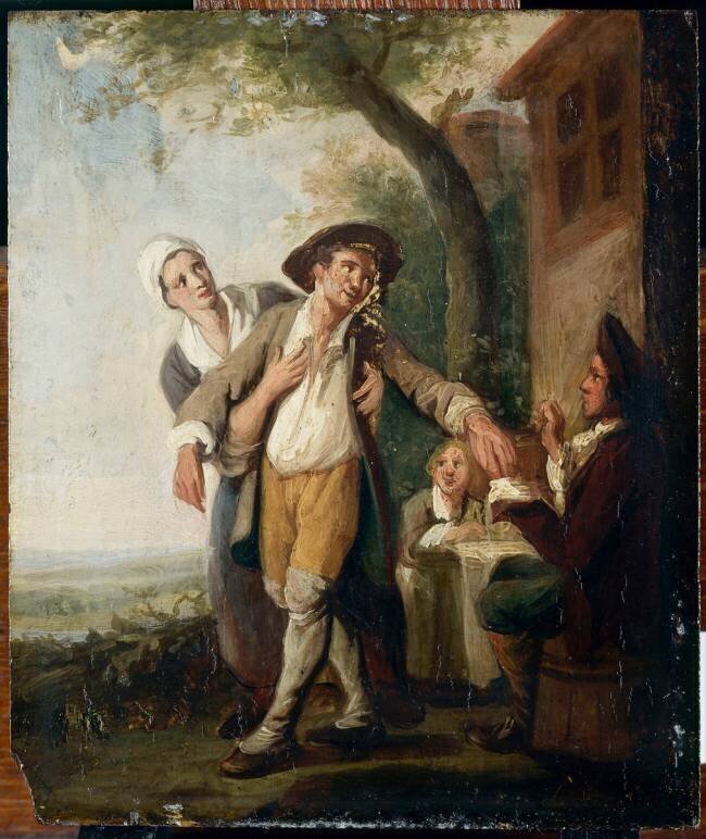 L'Ivresse Louis-Joseph Watteau de Lille