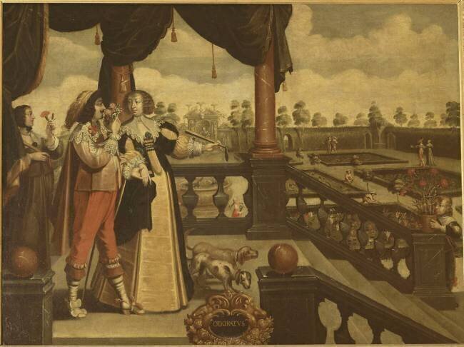 L'odorat (à la suite des cinq sens) Abraham Bosse