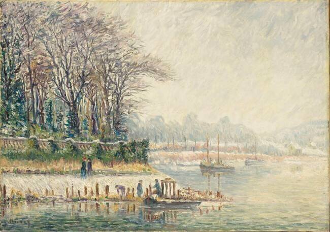 L'Oise à l'Isle-Adam Eugène Murer