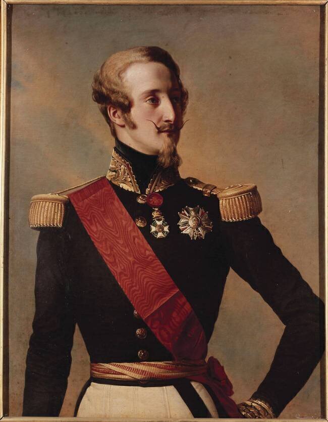 Louis-Charles-Philippe d'Orléans, duc de Nemours (1814-1896) Franz Xaver Winterhalter (d'après)