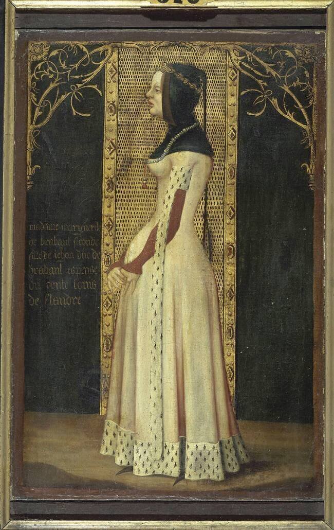 Marguerite de Brabant, épouse de Louis de Male, comte de Flandre (morte en 1368) Arnould de Vuez