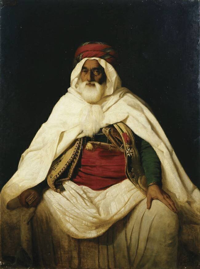 Mustapha Ben Ismaïl (vers 1769-1843), général, chef des Douair et des Sméla Jacques-Emile Lafon