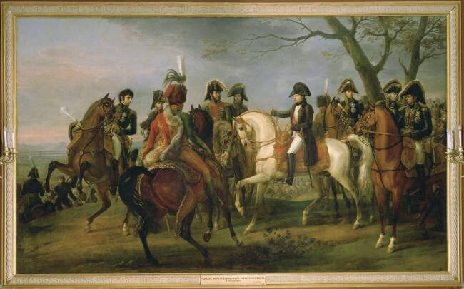 Napoléon Ier donnant l'ordre avant la bataille d'Austerlitz, 2 décembre 1805 Carle Vernet