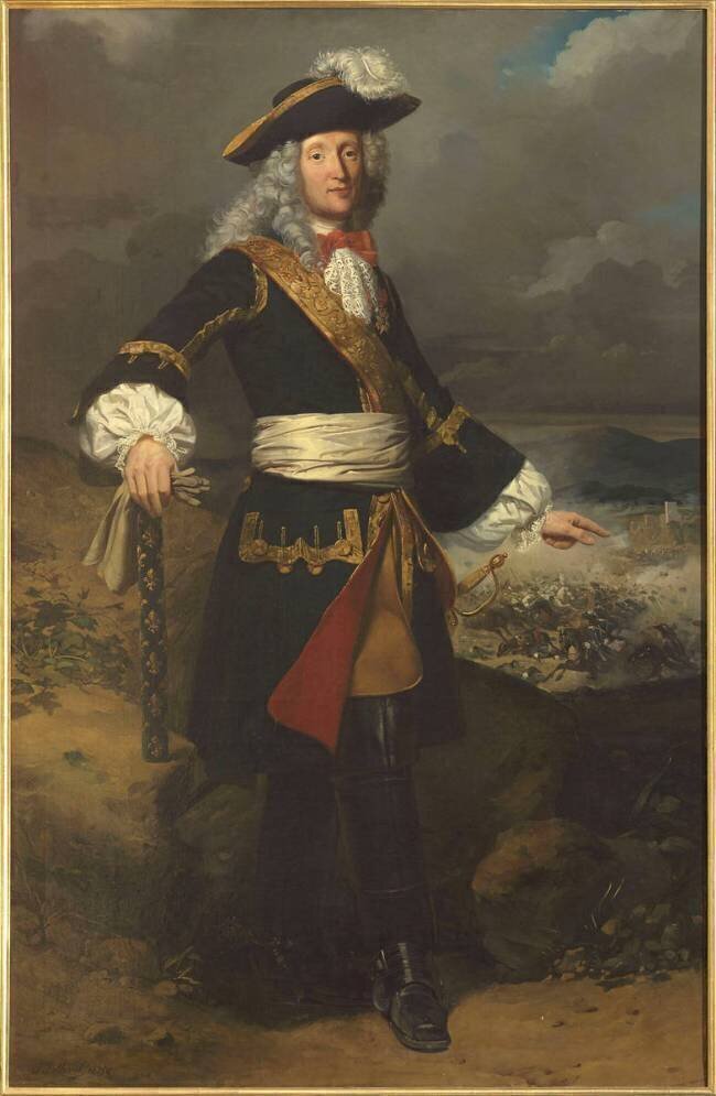 Nicolas Catinat , seigneur de Saint-Gratien (1637-1712) , maréchal de France Pierre-Jules Jollivet