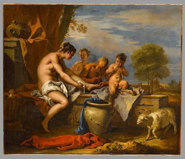 Nymphes et Satyres Sebastiano Ricci
