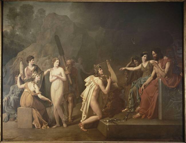 Orphée suppliant ou Orphée aux enfers Gioacchino Serangeli